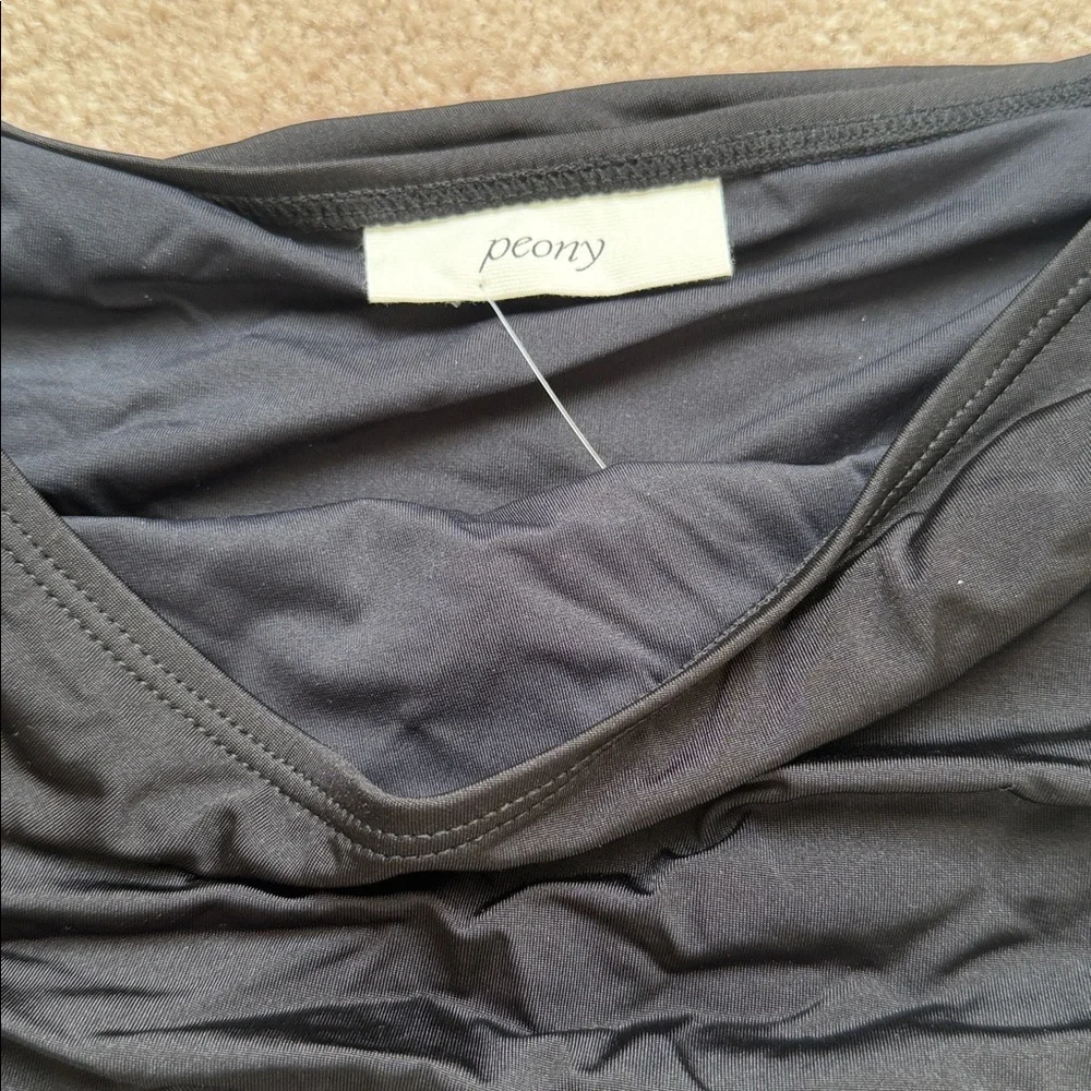 NWT. Peony Keepsake Balconette High Waisted Bikini